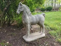 Rare Large Antique Asian Horse Statue