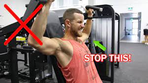 how to properly shoulder machine press