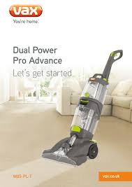 vax dual power pro advance carpet