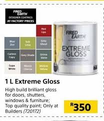 Extreme Gloss Offer At Builders Warehouse