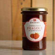 extra strawberry jam with brown sugar