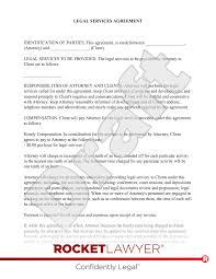 free legal services agreement template