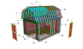 12x16 Barn Shed Plans Norway