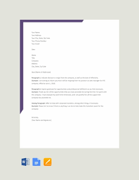 Therefore, it is with regret that i ask you to accept this letter of resignation from (company name) effective (last day of work). 39 Simple Resignation Letter Templates Pdf Doc Free Premium Templates