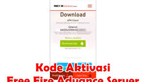 Update terbaru bulan april 2020 ! Kode Aktivasi Free Fire Advance Server Untuk Yang Belum Dapat