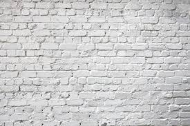 Whitewashed Brick City Wall For