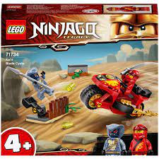 LEGO® NINJAGO® - 71734 Kais Feuer-Bike, Motorrad Spielzeug Set ab 4 Jahre  mit Figuren