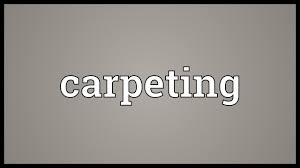 carpeting meaning you