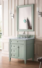 30 Inch Sage Green Vanity Cabinet