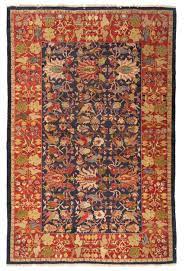 antique indian agra rug 4 3 6 6