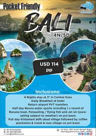 bali tour package service at rs 9500