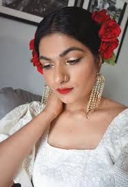 frida kahlo inspired modern makeup look