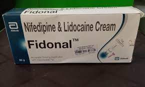 30g fidonal nifedipine lidocaine cream