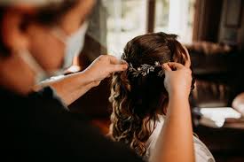 a bridal hair makeup trial