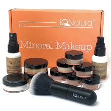 iq natural mineral makeup set 12