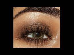 easy brown smokey eye makeup tutorial
