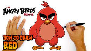 How to Draw Red | The Angry Birds Movie - YouTube