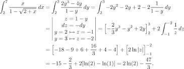 Math Tutor Integral Solved Problems Integration