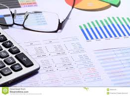Financial Control Stock Image Image Of Control Worksheet