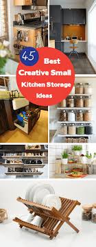 45 creative small kitchen storage ideas