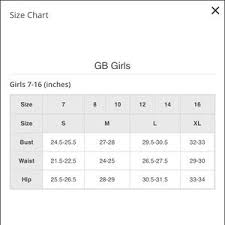 Gb Girls A Symmetrical Tank Top