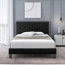 Hostack Queen Size Bed Frame Modern