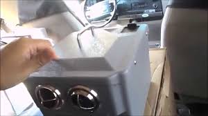 This evaporative air conditioner is very essential for drivers in summer. Mightykool K2 12 Volt Portable Ac Evaporative Cooler In Van Demo 20 Degree Temp Drop Youtube