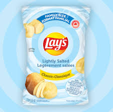 lightly salted potato chips
