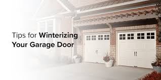 how to winterize your garage door