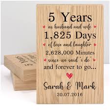 wood anniversary 5th wedding