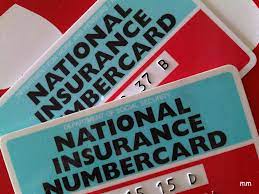 Photo of national insurance card by volunteer photographer gabrielle. Nin National Insurance Number La Segsoc De Uk Bristolenos Com