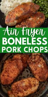 air fryer boneless pork chops recipe