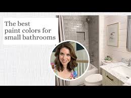 Best Paint Colors For Small Bathrooms