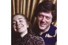 clintons are young and in love in