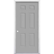 masonite white steel entry door