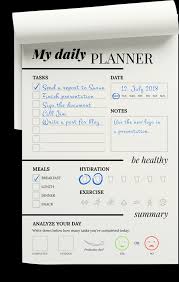My Daily Planner Printable Template