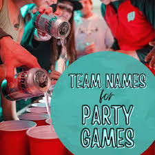 500 best group names for party games