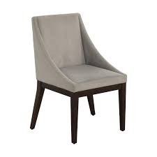 Three children or two adults could comfortably fit on a dining room. 58 Off West Elm West Elm Curved Upholstered Dining Chair Chairs