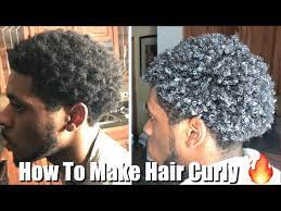 men s curly hair tutorial how to make