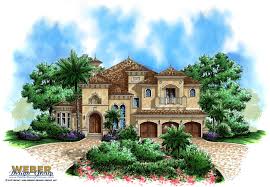Mediterranean House Plans Luxury Mediterranean Style Home