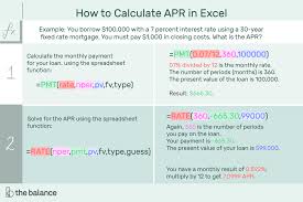 How To Calculate Annual Percentage Rate Apr