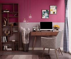 Deep Pink X132 House Wall Painting