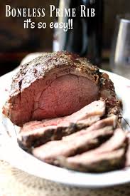boneless keto prime rib roast easy and