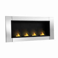 wall mounted gel fuel fireplace with 4