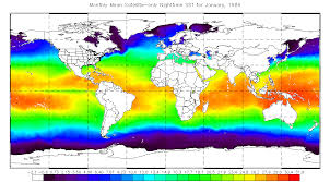 Monthly Mean Sst Charts 1984 1998 Office Of Satellite