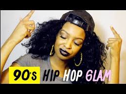 90s hip hop glam you