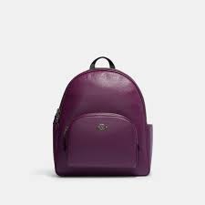 coach outlet court backpack in purple