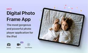 digital photo frame app photos