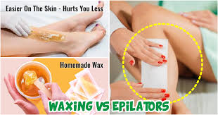 waxing vs epilators what do you