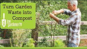 how to turn garden cleanup into compost